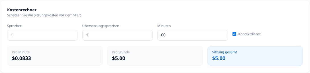 Was es kostet